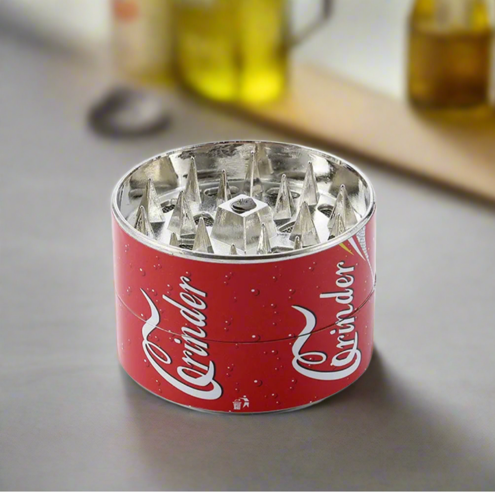 Coke Can Herb Grinder