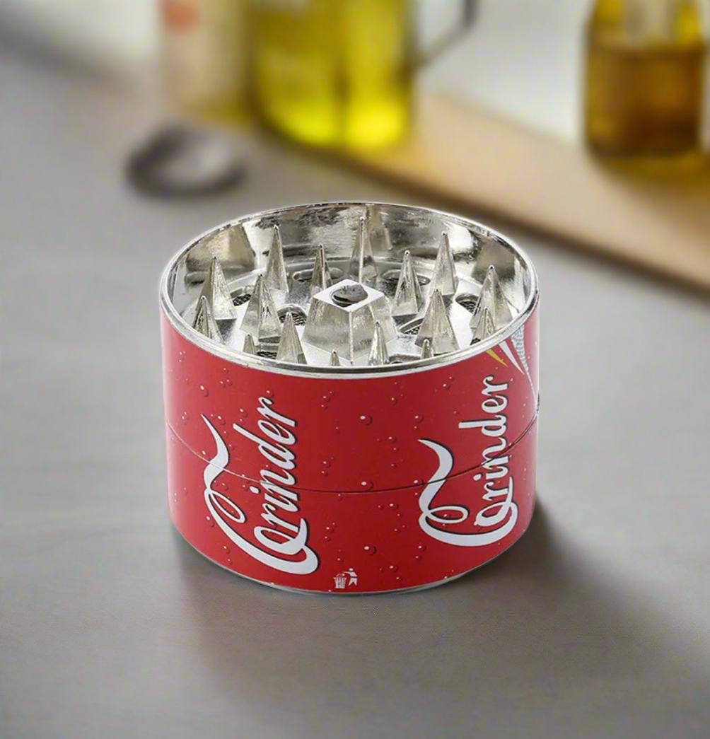 Coke Can Herb Grinder