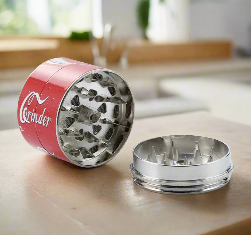 Coke Can Herb Grinder